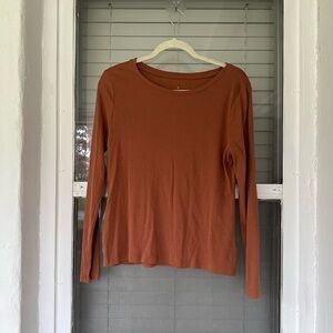 A New Day Orange Long Sleeve